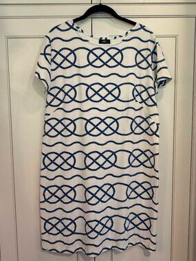 EUC Sailor-Sailor Nautical Shift Dress XL $198
